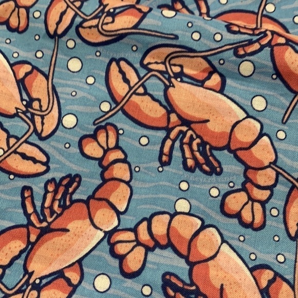 Vineyard Vines Reversible Lobster Pot Dog Bandana - Picture 3 of 4